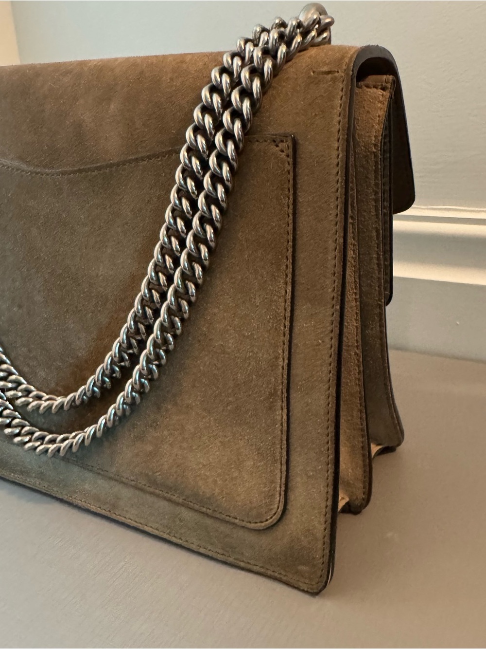 Gucci — Dionysus Suede Leather Bag (Large) - Picture 6 of 13